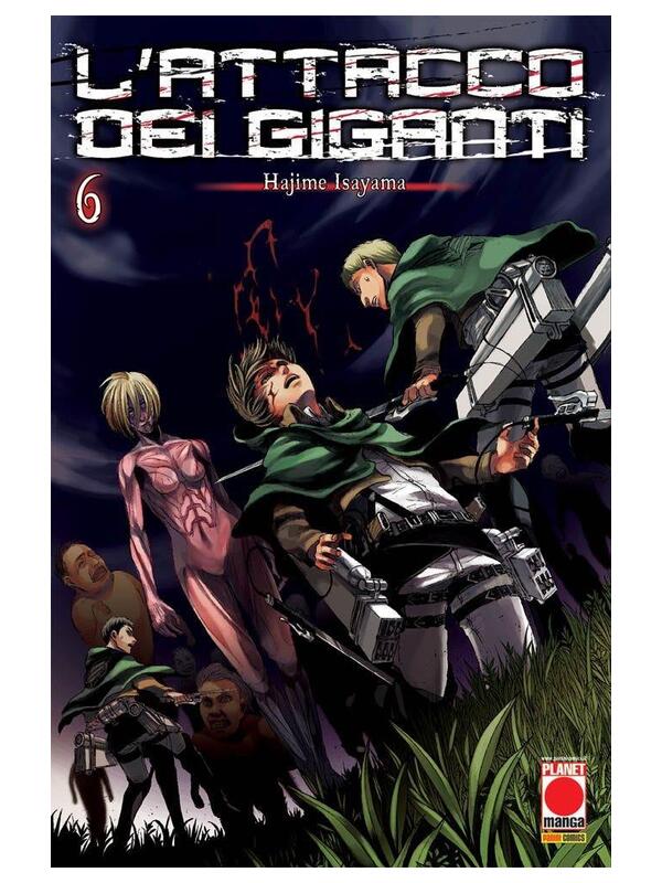 L ATTACCO DEI GIGANTI 6 RISTAMPA Fantasy Comix